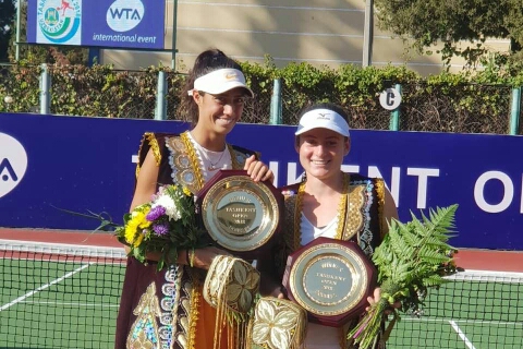U prvoj sezoni na WTA sceni Danilovićeva osvojila WTA titule u singlu i dublu